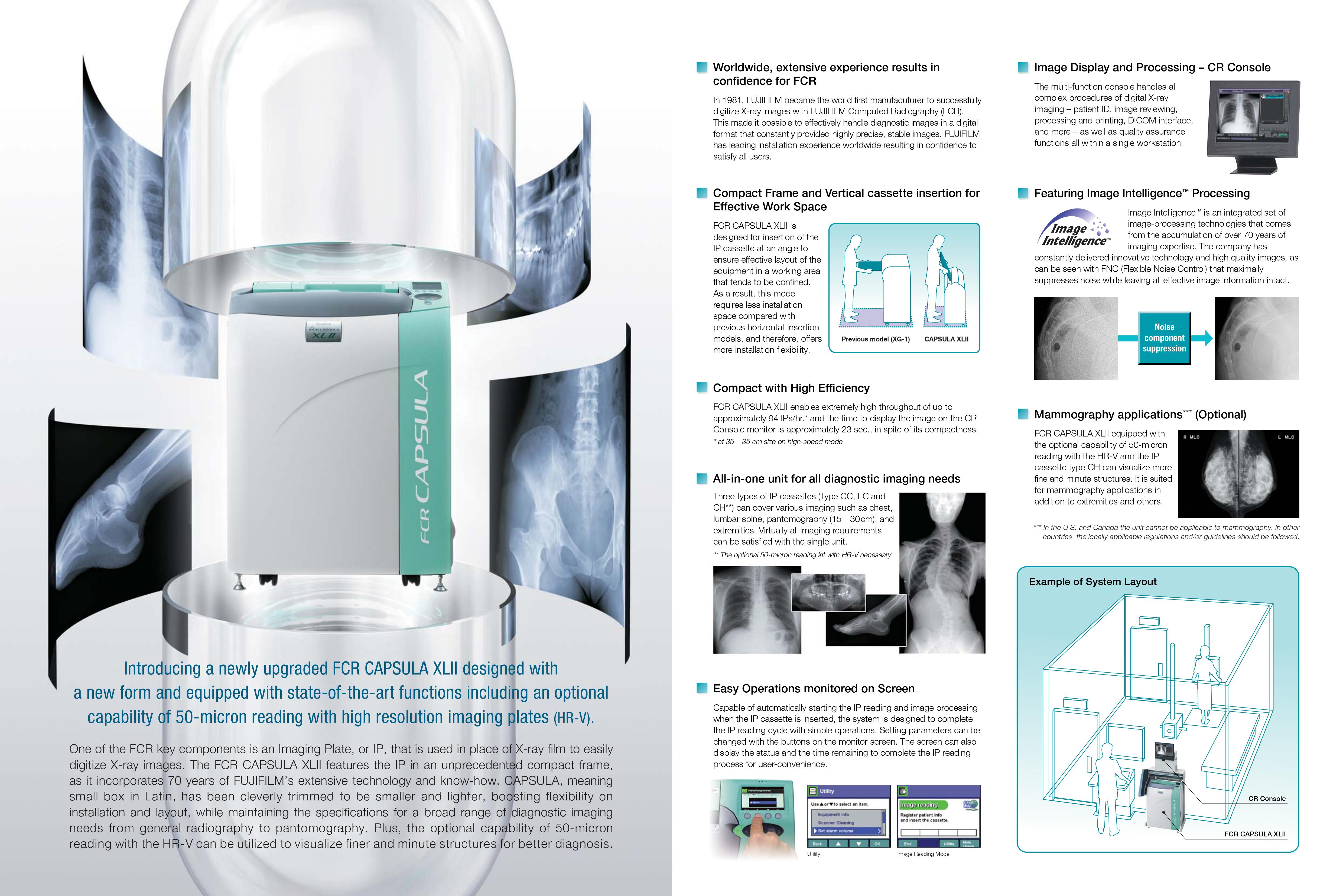 Máy X - Quang Kỹ Thuật Số FCR Capsula XL II